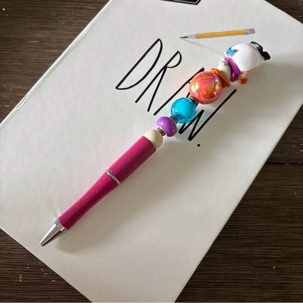 Disney Doorables: Alice in Wonderland: Dodo handmade beaded pen